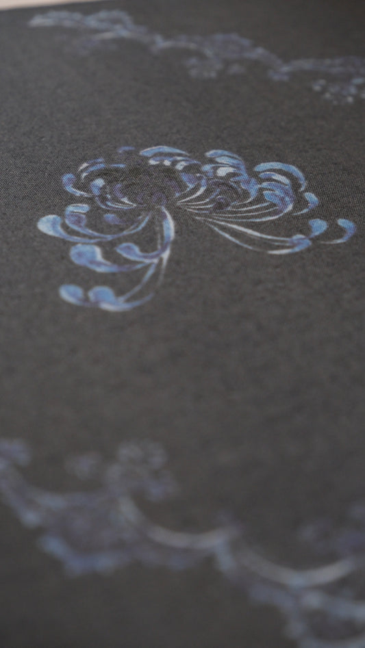 Hanagokoro - Navy blue