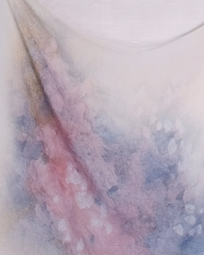 霧と花畑の薄衣  "桃色"